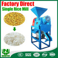 Home use electric motor rice mill